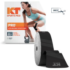 KT Tape Pro® Synthetic Kinesiology Tape, 125 ft Uncut