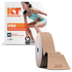 Pro Kinesiology Tape, 150 Precut 10" Strips