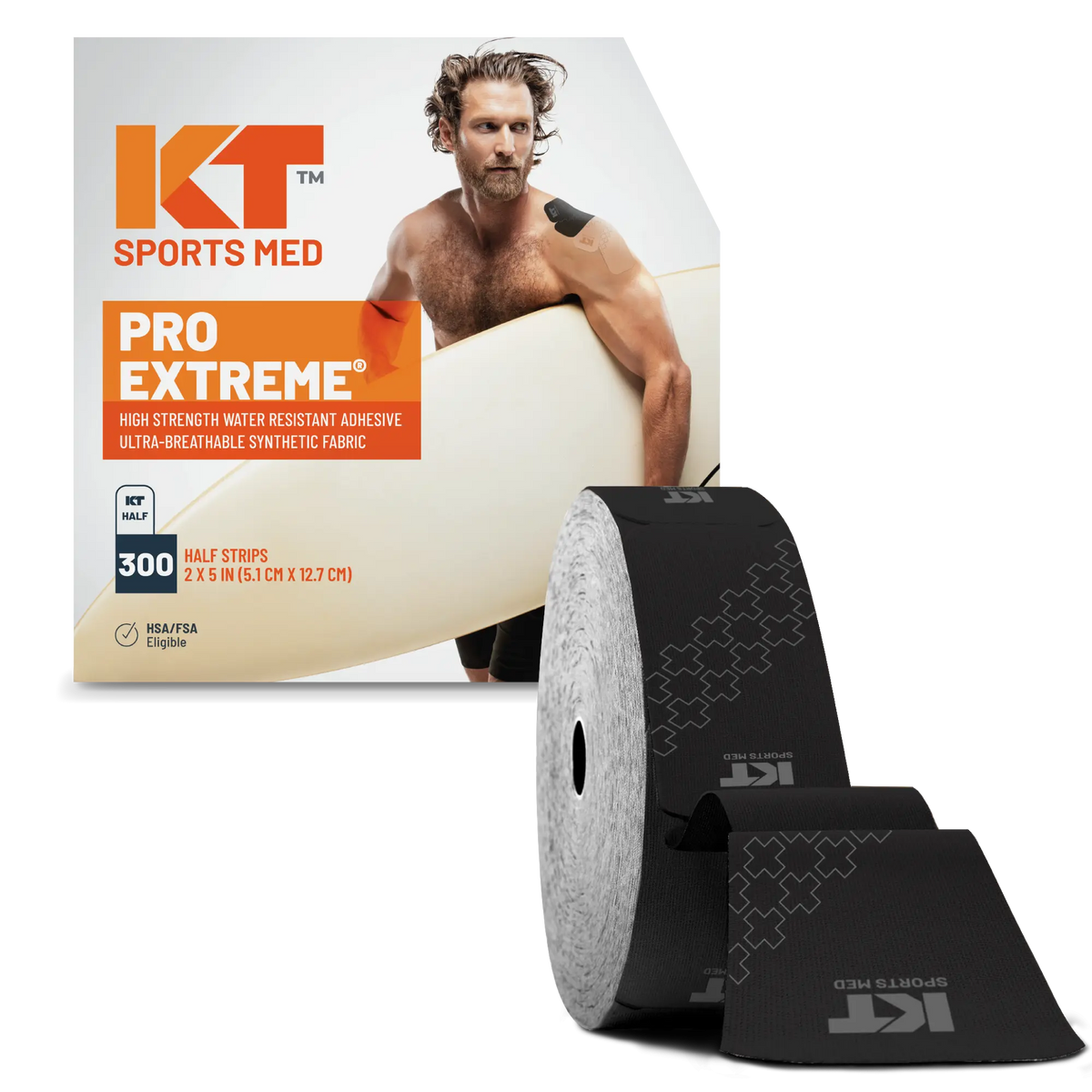 KT Tape Pro Extreme 300 Half-Strips 5" Precut
